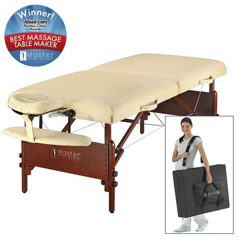 Master® Massage Equipment 30" Del Ray™ Portable Massage Table Pa